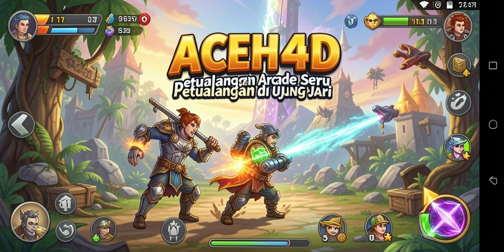 Screenshot gameplay menarik dari ACEH4D yang seru.