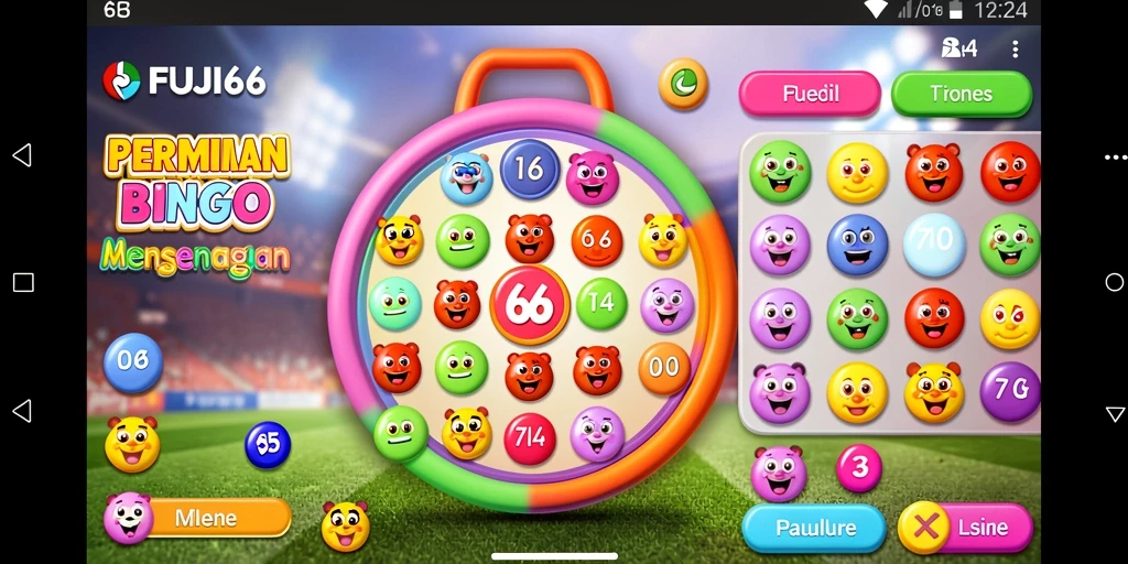 Screenshot gameplay Bingo yang penuh aksi dan seru.