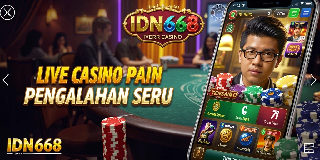 Tampilan gameplay IDN668 yang seru dan interaktif.