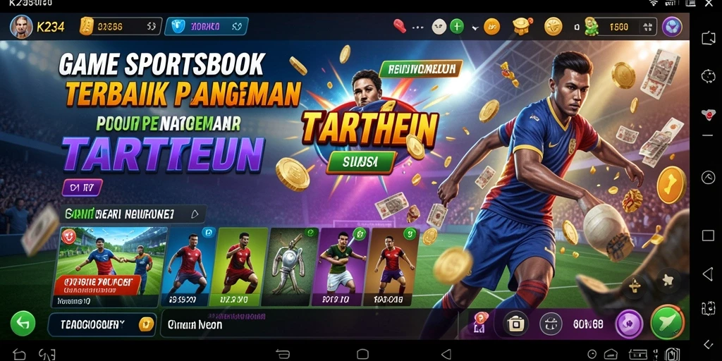 Tampilan gameplay K234 yang menarik dan interaktif.