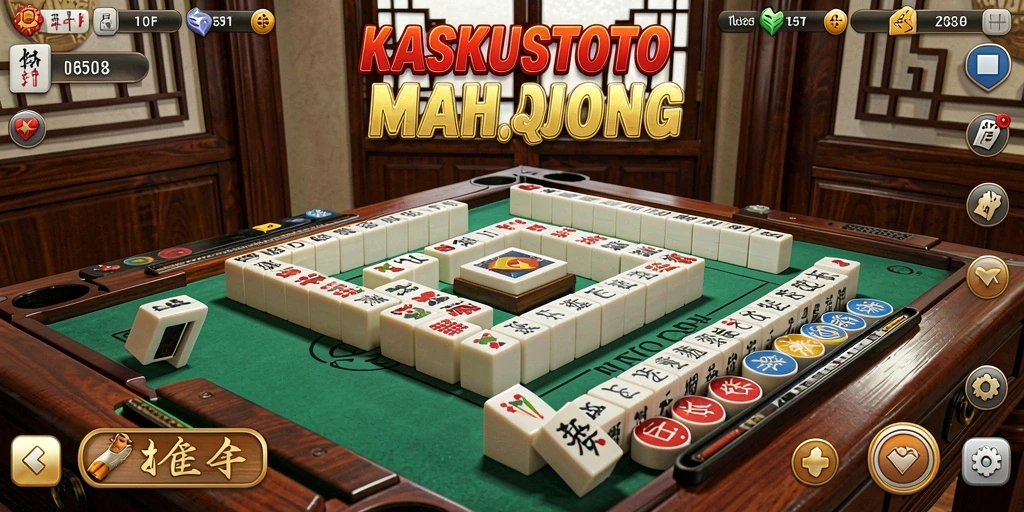 Gameplay Mahjong yang mendebarkan di KASKUSTOTO.