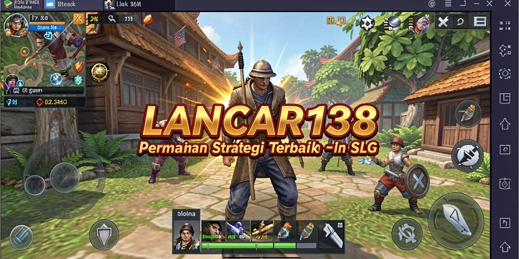 Tampilan gameplay menarik dari LANCAR138 dengan elemen SLG.
