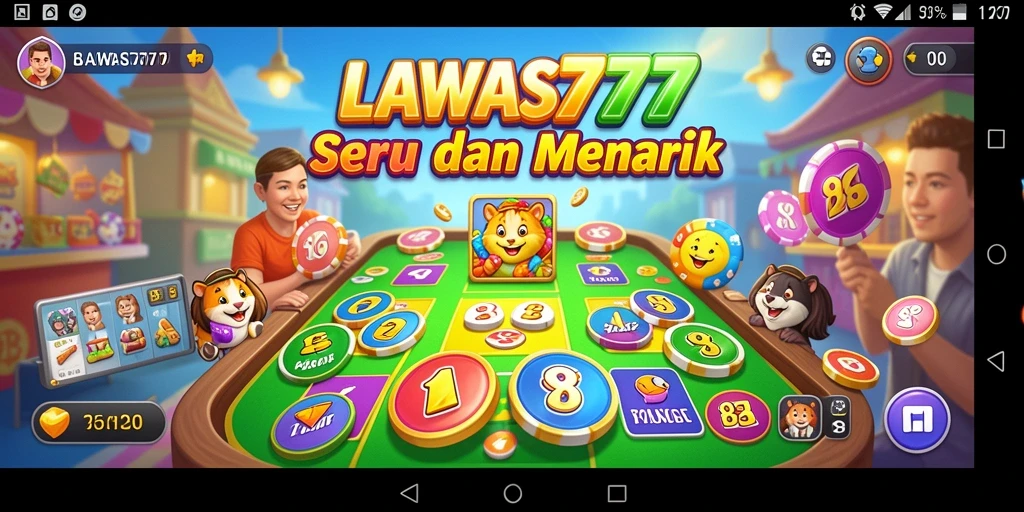 Tampilan gameplay Bingo yang seru dan mengasyikan.