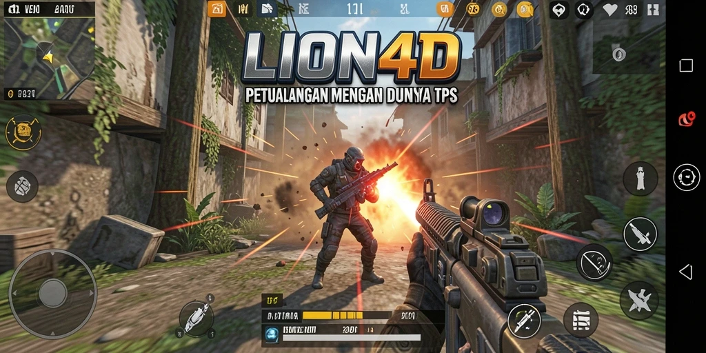 Gameplay intens dengan aksi tembak-menembak yang seru.