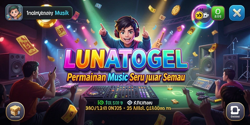 Tampilan gameplay seru LUNATOGEL dengan grafik menawan.