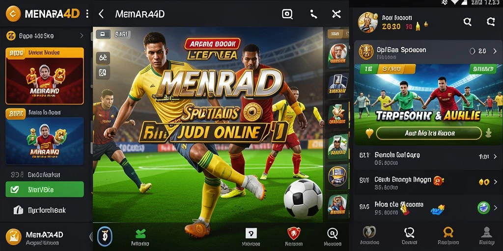 Tampilan gameplay menarik dan interaktif dari MENARA4D.
