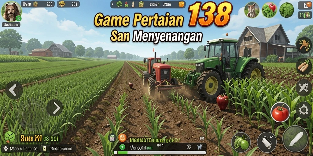 Gameplay seru bertani dan mengelola kebun di MENTARI138.