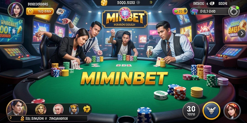 Tampilan menarik dari gameplay MIMINBET yang seru.