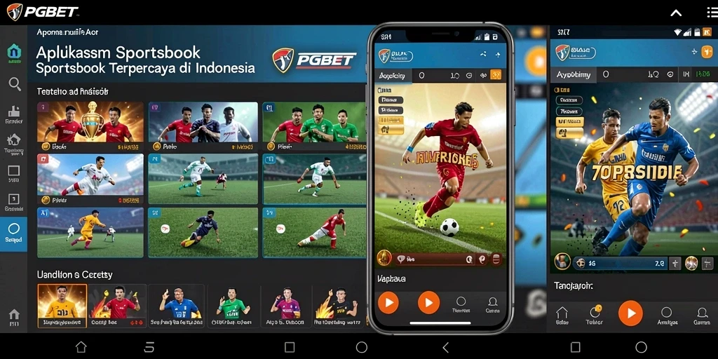 Tampilan gameplay PGBET yang menampilkan berbagai opsi taruhan olahraga.