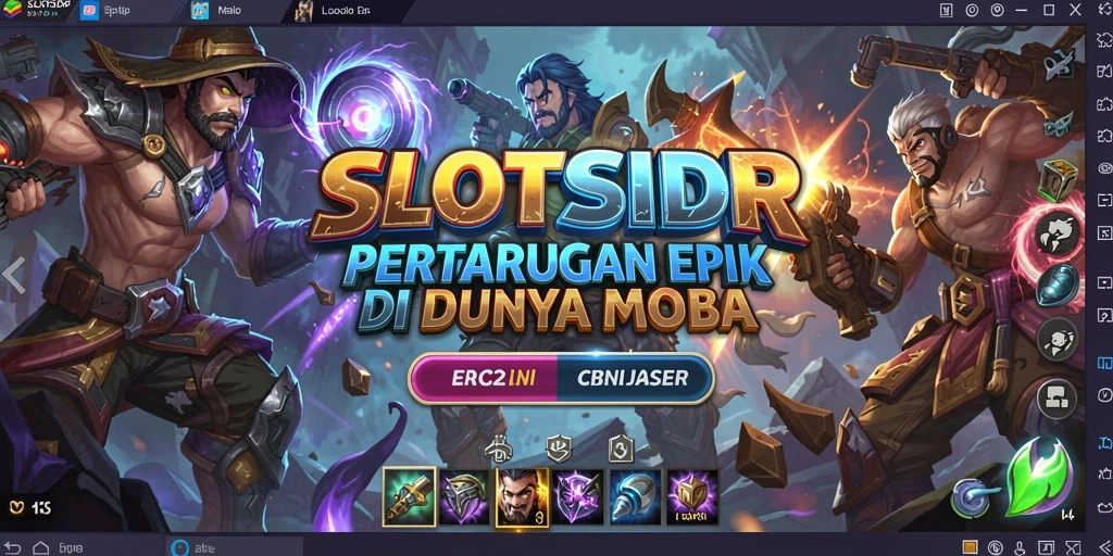 Gameplay seru di SLOTSIDR memperlihatkan pertarungan tim yang intens.