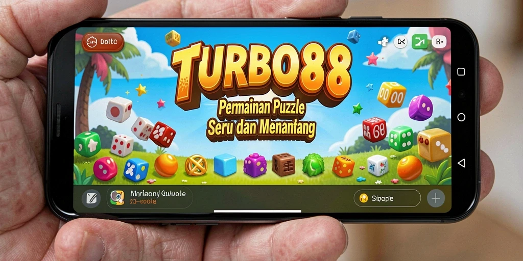 Tampilan gameplay menarik dari TURBO88 dalam mode Puzzle.