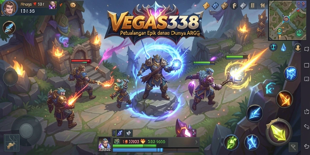 Tampilan gameplay dari <strong>VEGAS338</strong> yang menampilkan aksi bertarung seru.